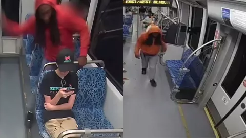 Atacan a refugiada ucraniana en tren de EU: VIDEO revela el momento exacto