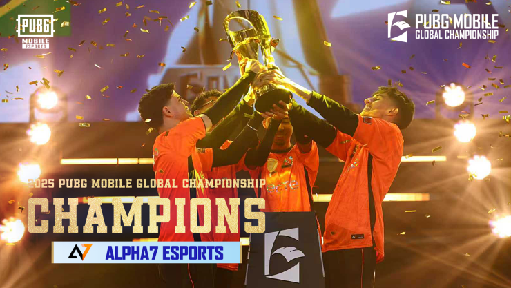 Alpha7 Esports campeón de PUBG MOBILE Global Championship 2025