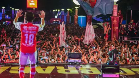 El Sporting Braga comparó a Diego Lainez con Paulo Dyabala