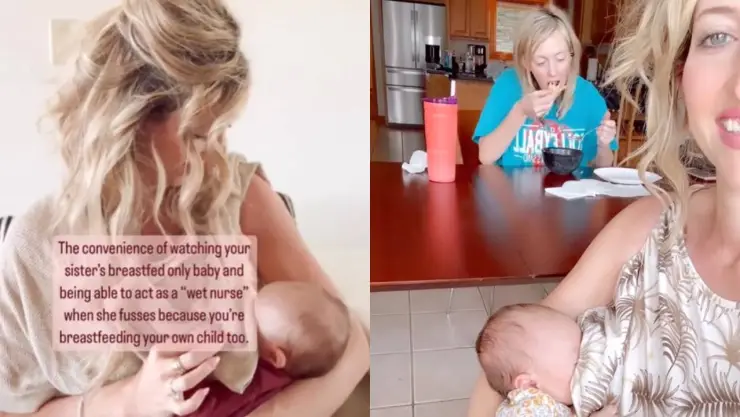 VIRAL: Mujer confiesa que le da pecho a la bebé de su hermana y crea debate en redes