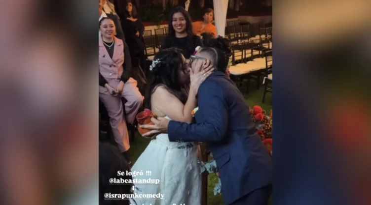 ¡La Bea e Israpunk se casaron e invitaron al Tío Pepe! Mira quiénes más de La Granja VIP fueron a la boda