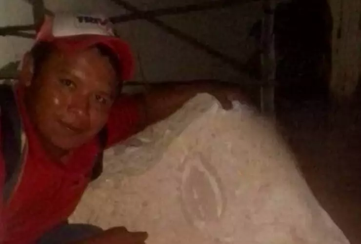 Virgen de Guadalupe aparece piedra