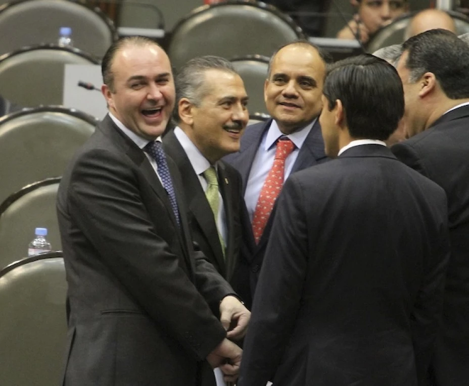 Luis Villarreal y Manlio Fabio Beltrones