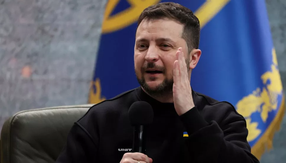 zelenski da conferencia a un año de la guerra con Rusia