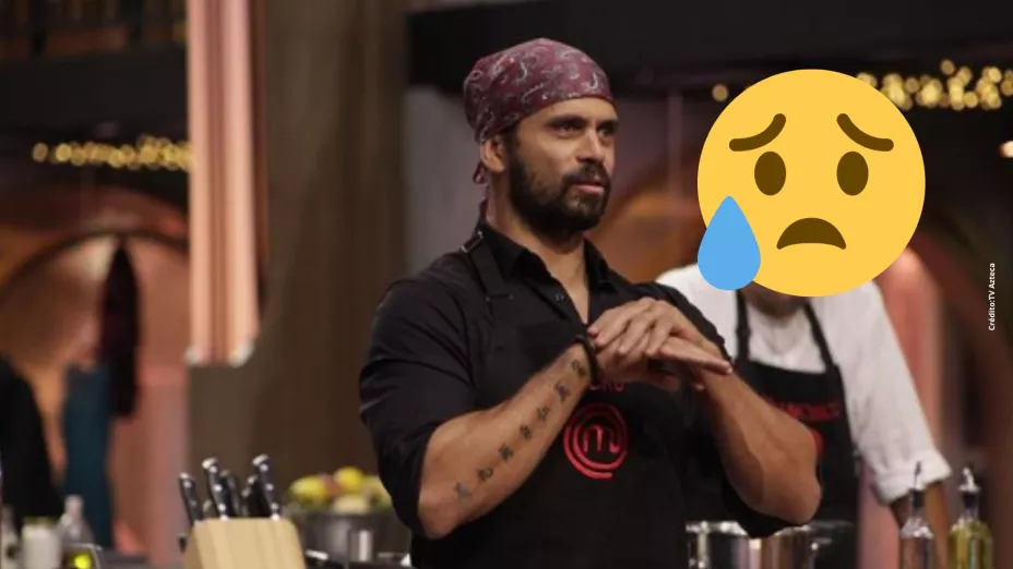 MasterChef Celebrity: Pedro Moreno deja la cocina por salud.