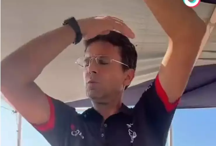 VIDEO - Alcalde se vuelve viral bailando al ritmo de la Rosalía