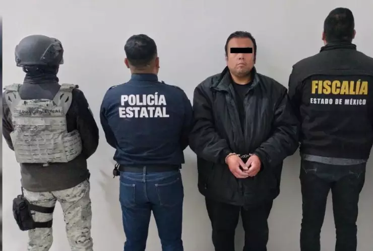 Sujeto es detenido por asesinato de agente de FGR en Ecatepec.