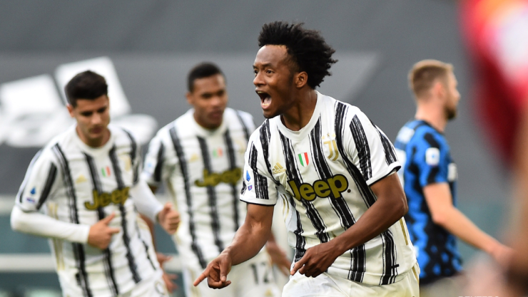 Juan Cuadrado con Juventus