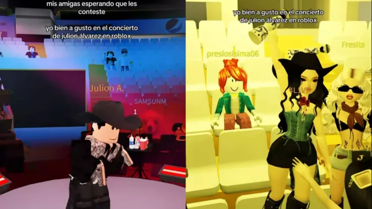 Conciertos y palenques en Roblox qué son y cómo entrar. .jpg