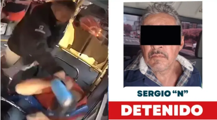 Detienen en Jalisco a hombre que golpeó a chofer con un termo tras meses prófugo
