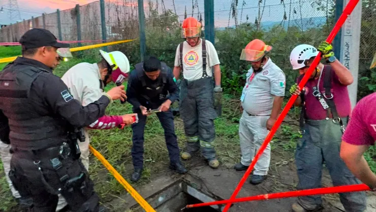 Realizan macabro hallazgo al interior de un registro de agua potable en Tlaquepaque