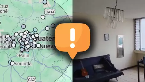 VIDEO: Así se vivió el momento exacto del sismo en Guatemala hoy, 8 de julio