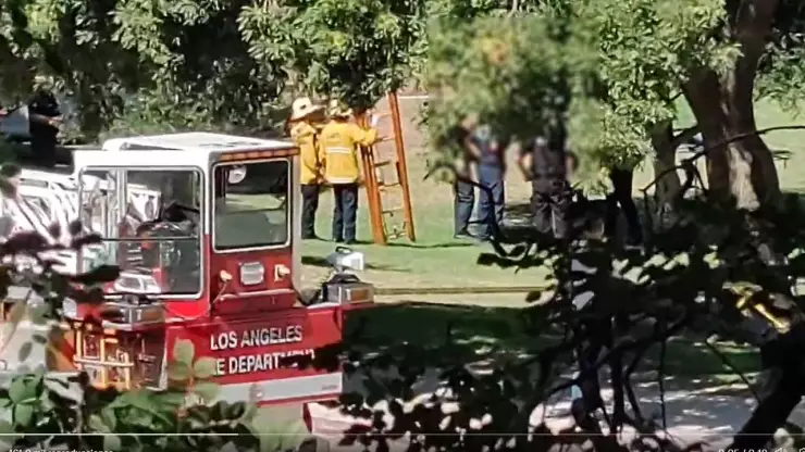 Cuerpo en llamas Griffith park.jpg