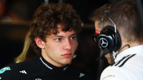 Andrea Kimi Antonelli, piloto de Mercedes en la F1