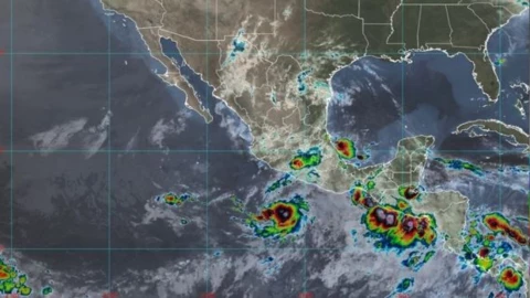 depresión tropical Dos-E Guerrero