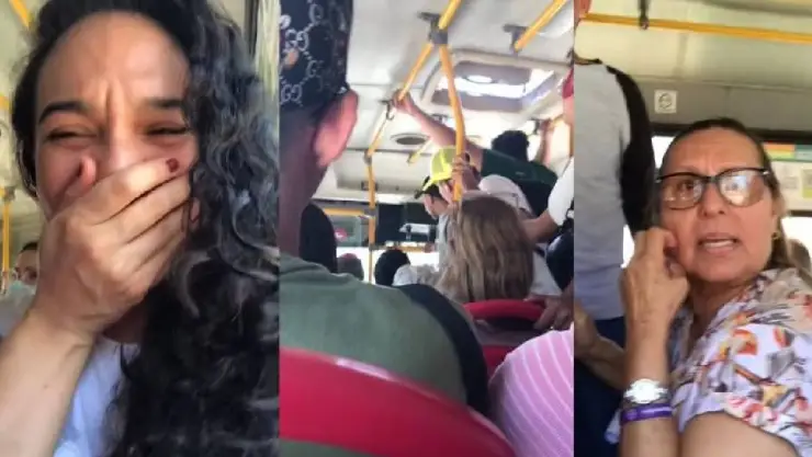 Viral_ Conductor de autobús se pierde, los pasajeros lo ayuda