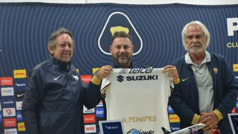 Antonio Mohamed es presentado como DT de Pumas