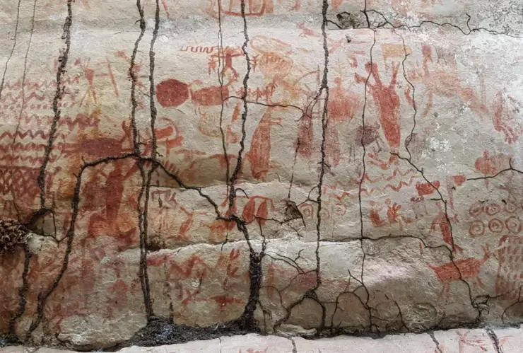 Encuentran pinturas rupestres de la era de hielo en la selva del Amazonas