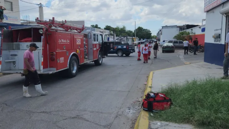 Fuga de amoniaco en Los Mochis