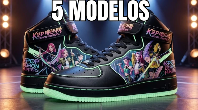 5 modelos de tenis que todo fan de KPop Demon Hunters querrá tener