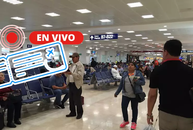 EN VIVO _ Estatus de vuelos hoy en el Aeropuerto de Cancún; viajes cancelados y demorados este 16 de noviembre de 2025.webp