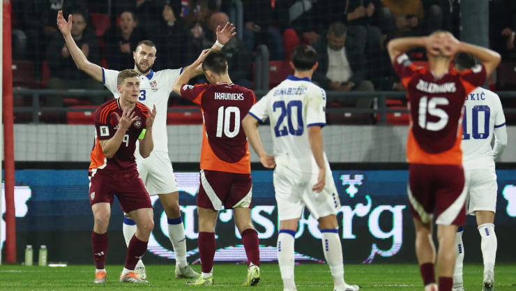 Serbia y selecciones de UEFA eliminados del Mundial 2026