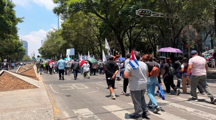 Marchas y bloques viales que esperan en la CDMX hoy jueves 8 de octubre