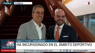 Te presentamos la trayectoria del virtual ganador a la alcaldía de Puebla, Pepe Chedraui