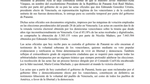 Rotunda victoria de Edmundo González en Elecciones de Venezuela