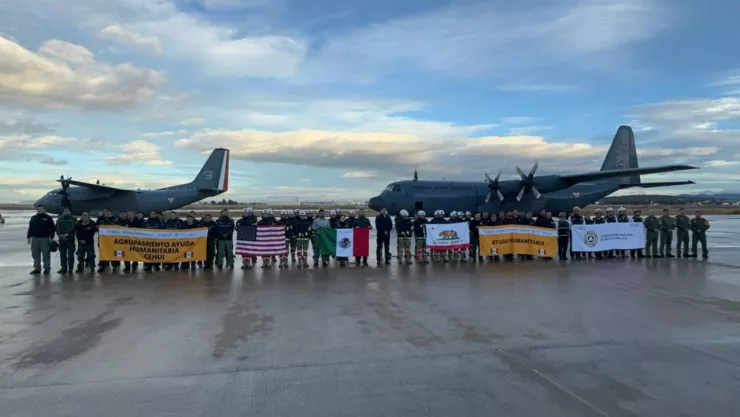 Mexico envia ayuda por incendios en California