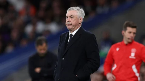 Carlo Ancelotti, entrenador del Real Madrid