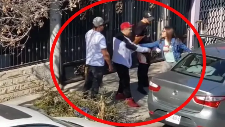 se le juntan los amantes a una joven
