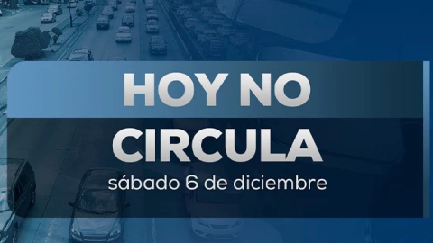 Así aplica el Hoy No Circula Sabatino en la CDMX y Edomex hoy 6 de diciembre 2025