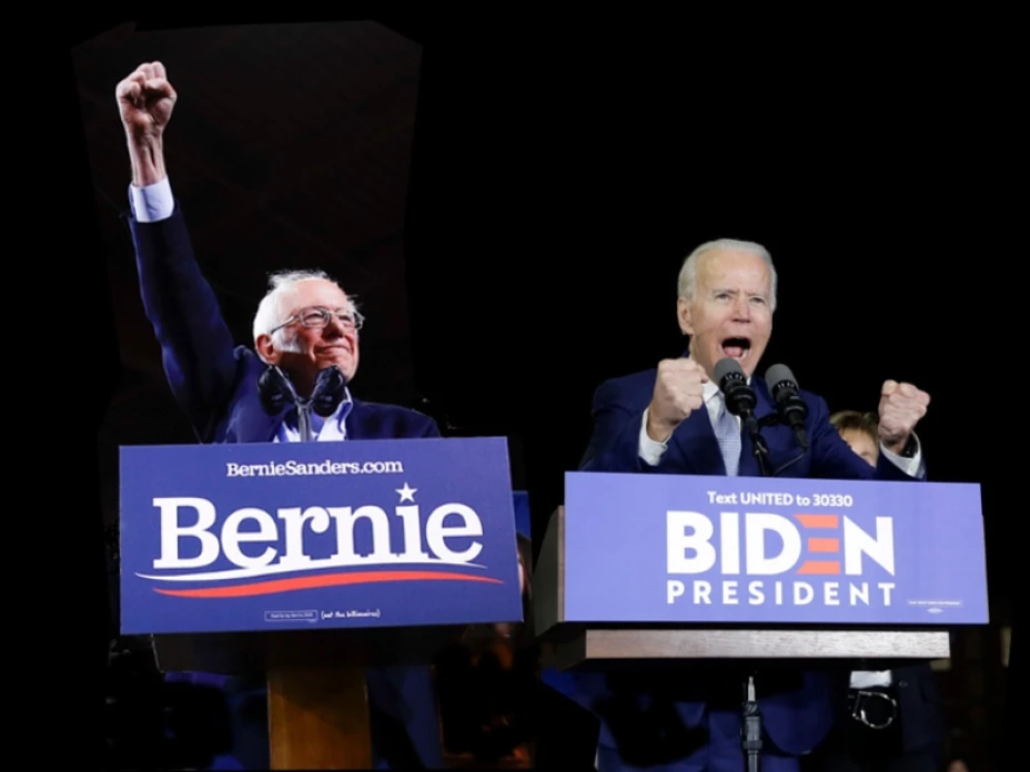 Sanders, Biden