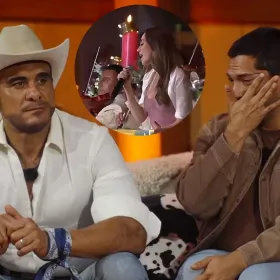 Carolina Ross hace llorar a César Doroteo durante su presentación para La Virgen de Guadalupe