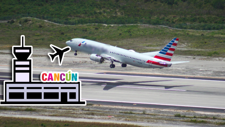 Estos son los vuelos programados en el aeropuerto de Cancún HOY 1 de diciembre de 2025.webp