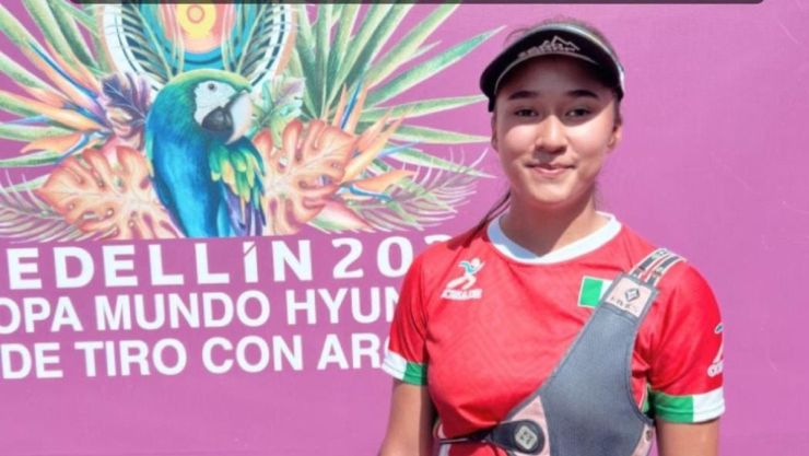 Angela Ruiz tiro con arco