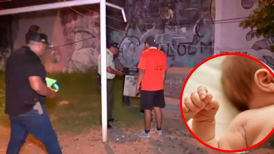 Rescate milagroso: bebé con cordón umbilical es encontrado abandonado en plena vía pública