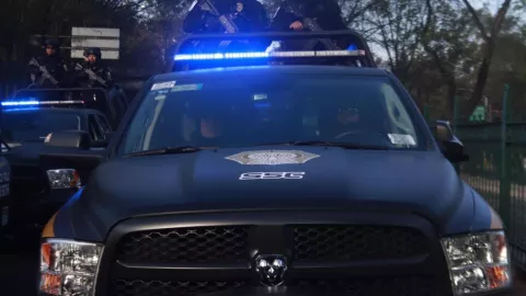 Detienen a dos personas por robo a transporte de carga