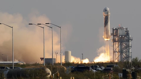 Viaje espacial de Jeff Bezos