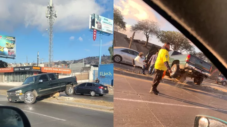 Accidente Vía Rápida Tijuana hoy viernes 17 de enero de 2025