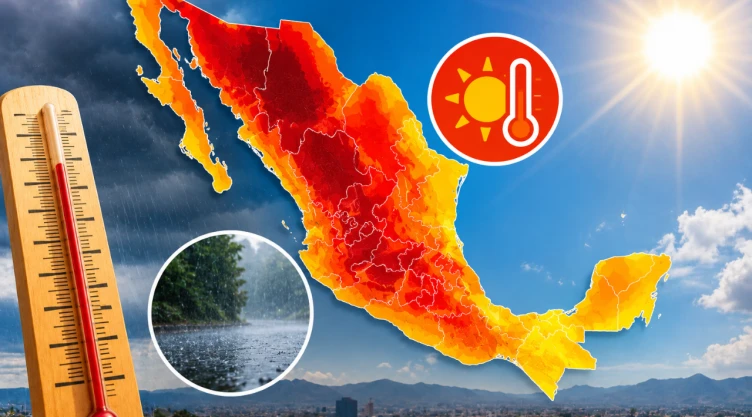 No solo habrá lluvias hoy: Estos son los estados de México que registrarán hasta 40 grados de calor este jueves