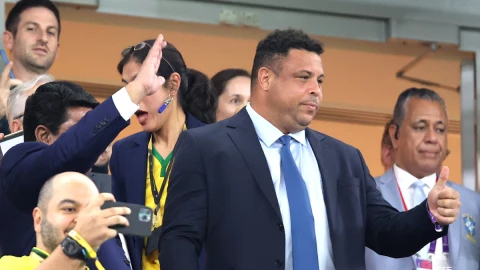Ronaldo Nazario en Qatar