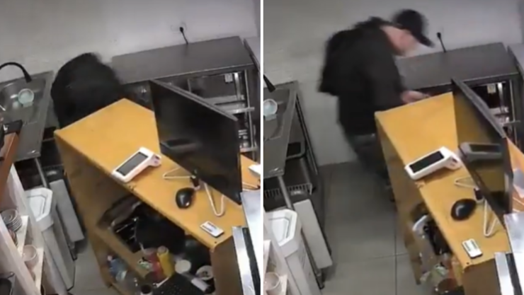 Empleado golpea a su jefa en pastelería tras discutir por su liquidación