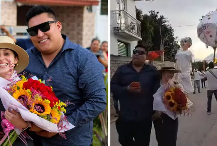 Pedida matrimonio Bertha Ocaña