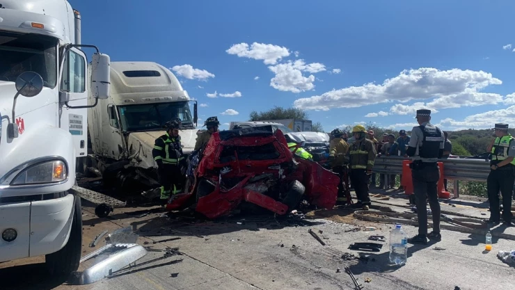 Accidente en la México-Querétaro