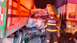 accidente camión prensados Irapuato-Abasolo