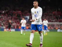 Kylian Mbappé con la Selección de Francia
