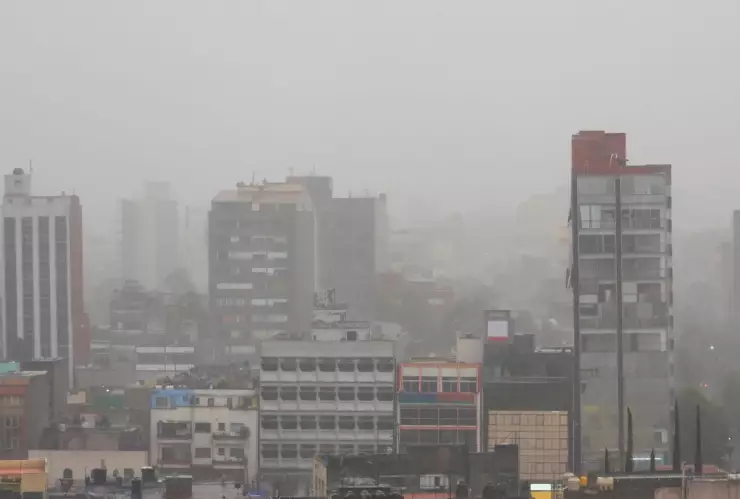 Activan alerta amarilla en CDMX por lluvias