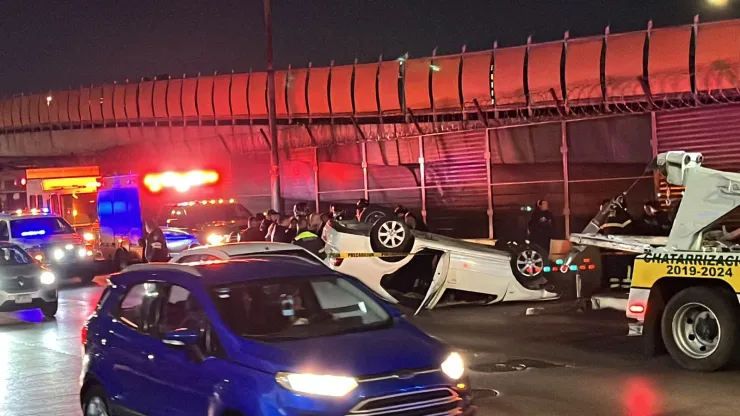 CDMX: Accidente en Circuito Interior deja un muerto cerca del AICM